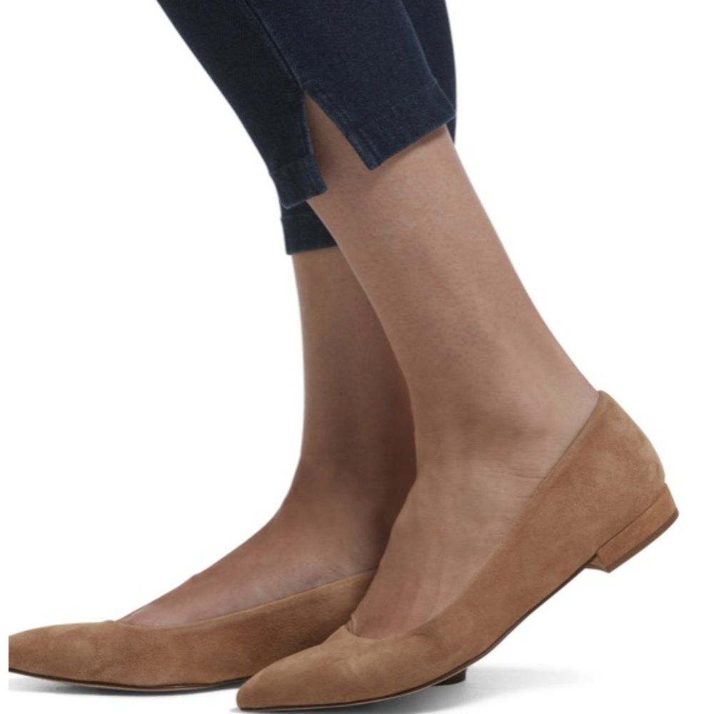 HUE Ankle slit essential denim deep indigo washNWT - Picture 3 of 13